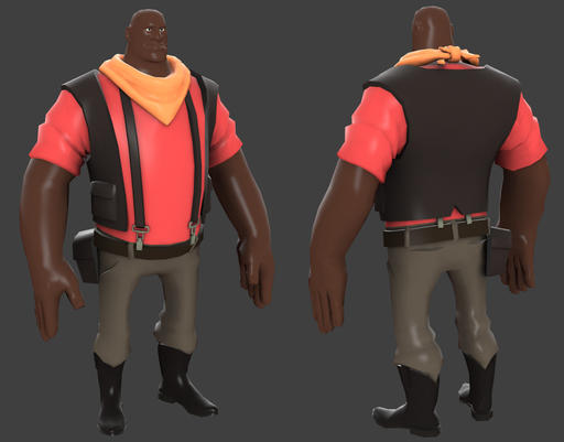 Team Fortress 2 - "Подтверждено: Valve time- это не миф."-перевод записи с polycount.com